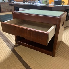 未使用品　畳　椅子　引き出し付き台の画像