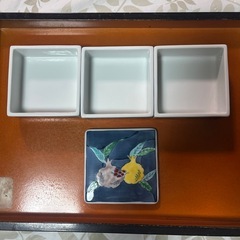 【有田焼】三段重 ざくろ の画像