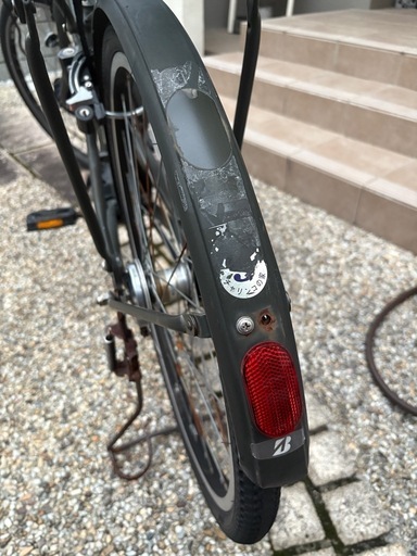 【ジャンク扱い】ブリヂストン ステップクルーズ 電動アシスト自転車 バッテリー不良・タイヤ新品・引き取り限定
