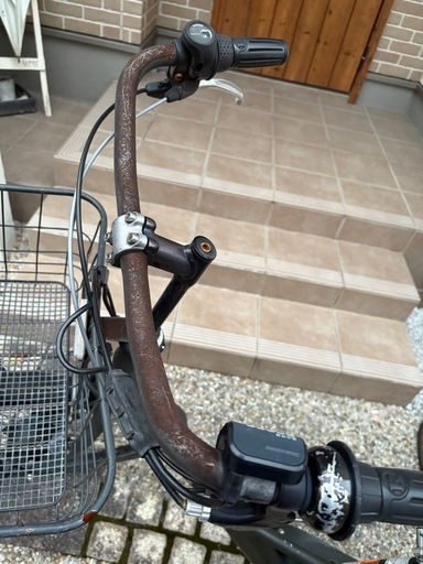 【ジャンク扱い】ブリヂストン ステップクルーズ 電動アシスト自転車 バッテリー不良・タイヤ新品・引き取り限定