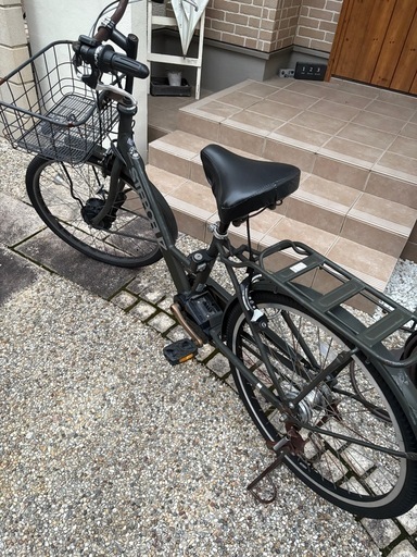 【ジャンク扱い】ブリヂストン ステップクルーズ 電動アシスト自転車 バッテリー不良・タイヤ新品・引き取り限定