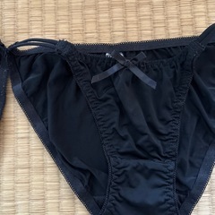 黒パンティー２枚セットの画像