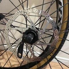 シマノRX05前後ホイールセット、タイヤとディスク付き❗️の画像