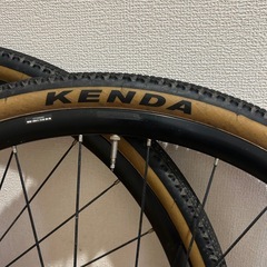 シマノRX05前後ホイールセット、タイヤとディスク付き❗️の画像