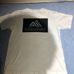 GREGORY グレゴリーロゴ Tシャツ Mサイズ ホワイトオーガニック綿の画像