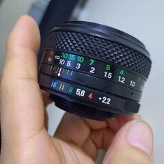 実用品　FUJINON 55mm F2.2 M42　分解清掃済の画像