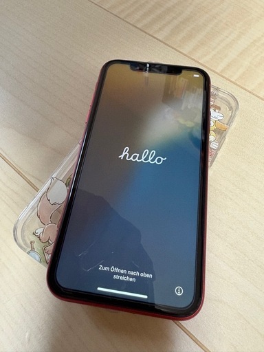 美品　Apple iPhone 11 レッドRED 本体　64GB simフリー