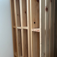 4分割できる　スノコベッドの画像