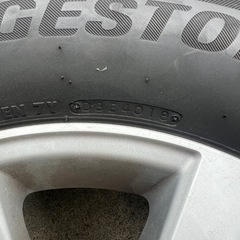 ランクルプラド150系ホイール、タイヤ４本の画像