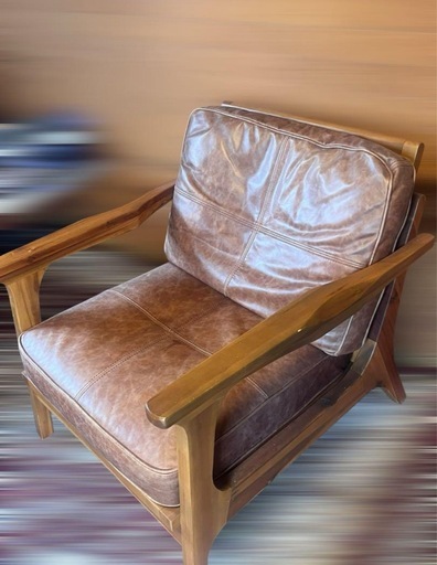 ジャーナルスタンダードレザーシングルソファ