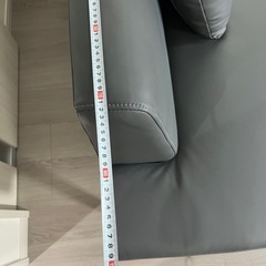 【値下げしました】コーナーソファー 三人掛けの画像