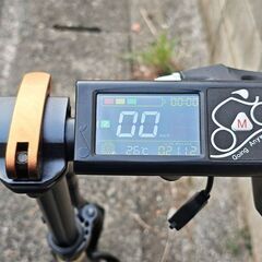 折りたたみ式電動自転車の画像