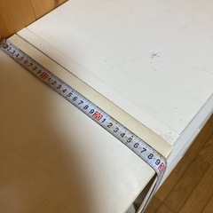 　カラーボックス　白 ２台
の画像