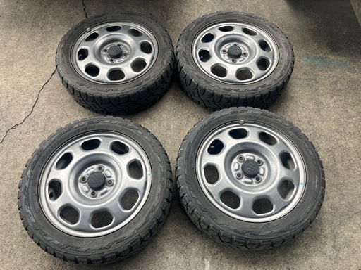 引き取り限定！　165/60R15 77Q 15インチ　スチールホイール