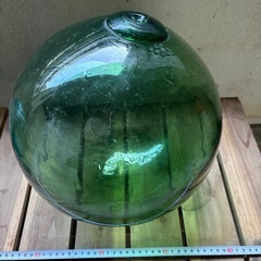 ガラス玉大小2個まとめの画像
