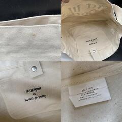 E367 G-DRAGON MOTTE Official Goods Cross Bag 大き目　ショルダーバッグ　コットンバッグ　メンズレディース　トートバッグ　クロスボティの画像