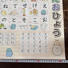 お風呂用あいうえお表の画像
