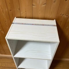 カラーボックス　グレーの画像