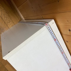カラーボックス　白　２段の画像