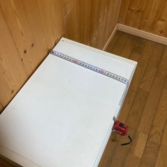 カラーボックス　白　２段の画像
