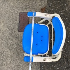 中古　安寿　シャワーチェア　肘掛け　介護用　　風呂の画像