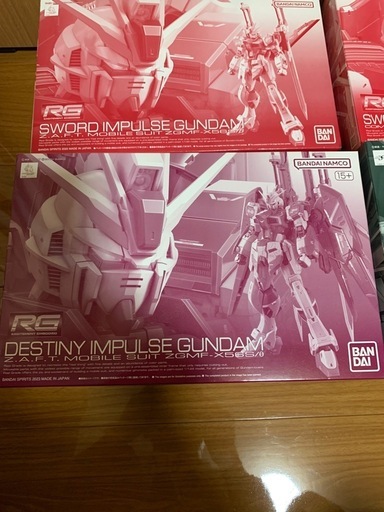 RG インパルスガンダム4点セット
