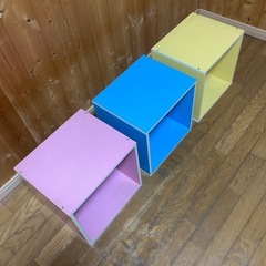 カラーボックス　３色　
セットの画像