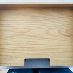 【無印良品】木製書類整理トレーの画像