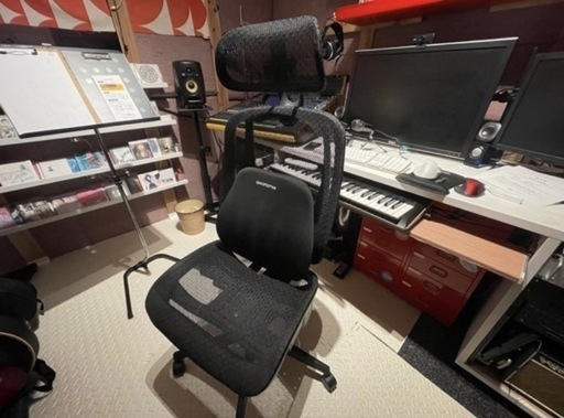 ⭐︎日本製☆メッシュオフィスチェアOC503 BK肘掛付属⭐︎あまり使っておりません オフィスチェア・OC3 | FlexiSpot 公式ストア