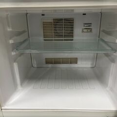 TOSHIBA 東芝 2ドア 冷凍冷蔵庫 120L（冷蔵85L・冷凍35L） YR-12T 2008年製の画像