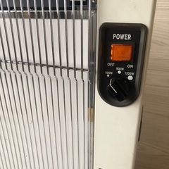【ジャンク品】サンラメラ 1200w 遠赤外線 パネルヒーターの画像