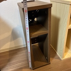 コンセント付きスリムサイドテーブル2つせっとつセットの画像