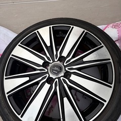 バリ山★アルミホイール　タイヤ　4本セット　軽自動車　軽トラック　N-BOX  ワゴンR タント　ムーヴ　ハイゼット　エブリィ 　エヌボックスbB コンパクトカー　ヴィッツ　フィット　マーチ　アクア　ノート　ルーミー　タンク　千葉県　タアクア　フト　ハスラー　デリカミニの画像