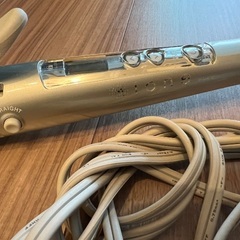 ヘアアイロン　ストレートヘアアイロン　コテ　カール　TESCOM テスコム マイナスイオン スチームヘアーアイロン IPM830 26mm ふんわ巻き髪 ioneの画像