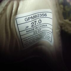 未使用 GAP メンズ ワラビーシューズ ベージュ （27.0㎝）GPM82356 お譲りします。の画像