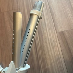 ヘアアイロン　ストレートヘアアイロン　コテ　カール　TESCOM テスコム マイナスイオン スチームヘアーアイロン IPM830 26mm ふんわ巻き髪 ioneの画像