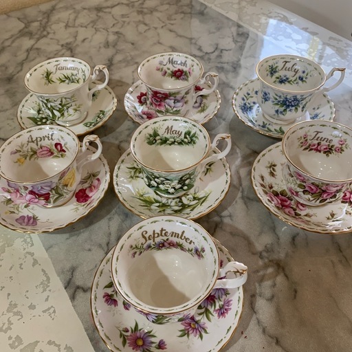   Sweet Pea ティーカップセット