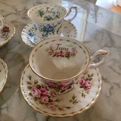 Royal Albert Sweet Pea ティーカップセットの画像