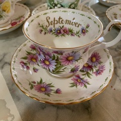 Royal Albert Sweet Pea ティーカップセットの画像