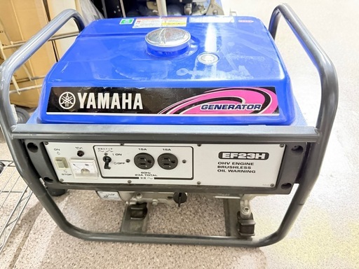 発電機　YAMAHA EF23
H 