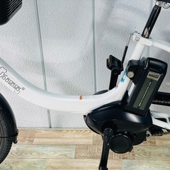 2877ヤマハ3人乗り20インチ子供乗せ電動アシスト自転車の画像