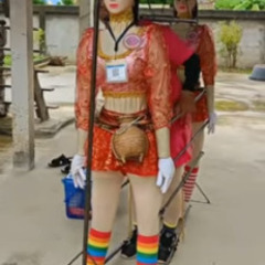 残り20個❗❗『案山子 かかし として最適✨✨』マネキン(カットウィッグ)  😄ひとつの価格の画像