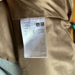 MサイズUNIQLOダウンコートロング丈の画像