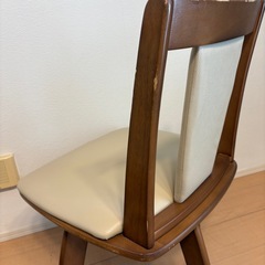 【受取者決まりました】ニトリ 回転式ダイニングチェアの画像