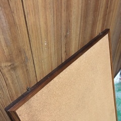 コルクボード 長期保管品 サイズ約60 x 90cm フレーム付きの画像