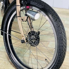 2877ブリヂストン3人乗り20インチ子供乗せ電動アシスト自転車の画像