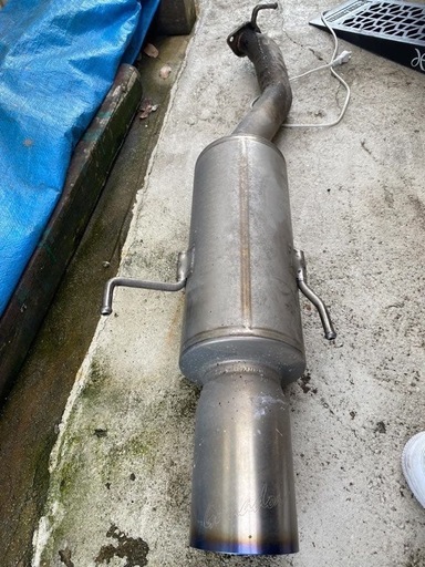 ガナドール　チタンマフラー