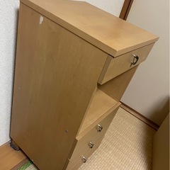 収納棚 ルーター台 電話台の画像