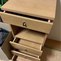 収納棚 ルーター台 電話台の画像