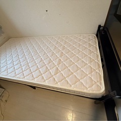 【譲り先決定】シングルベッド　マットレスの画像